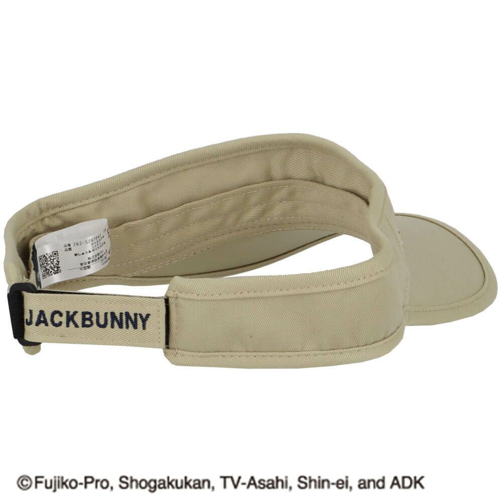 ジャックバニー Jack Bunny!!　ドラえもん MY UNIFORM バイザー 262-5287042 040 ベージュ　2025年モデル ベージュ 詳細3