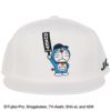 ジャックバニー Jack Bunny!!　ドラえもん MY UNIFORM 平つばキャップ 262-5287043 030 ホワイト　2025年モデル ホワイト