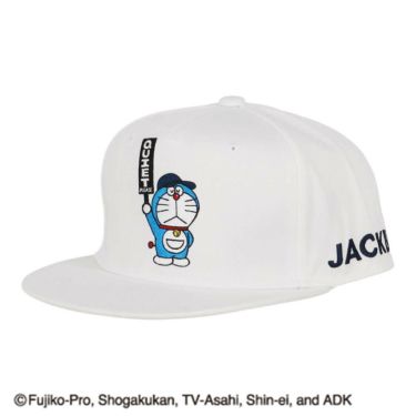 ジャックバニー Jack Bunny!!　ドラえもん MY UNIFORM 平つばキャップ 262-5287043 030 ホワイト　2025年モデル ホワイト 詳細2