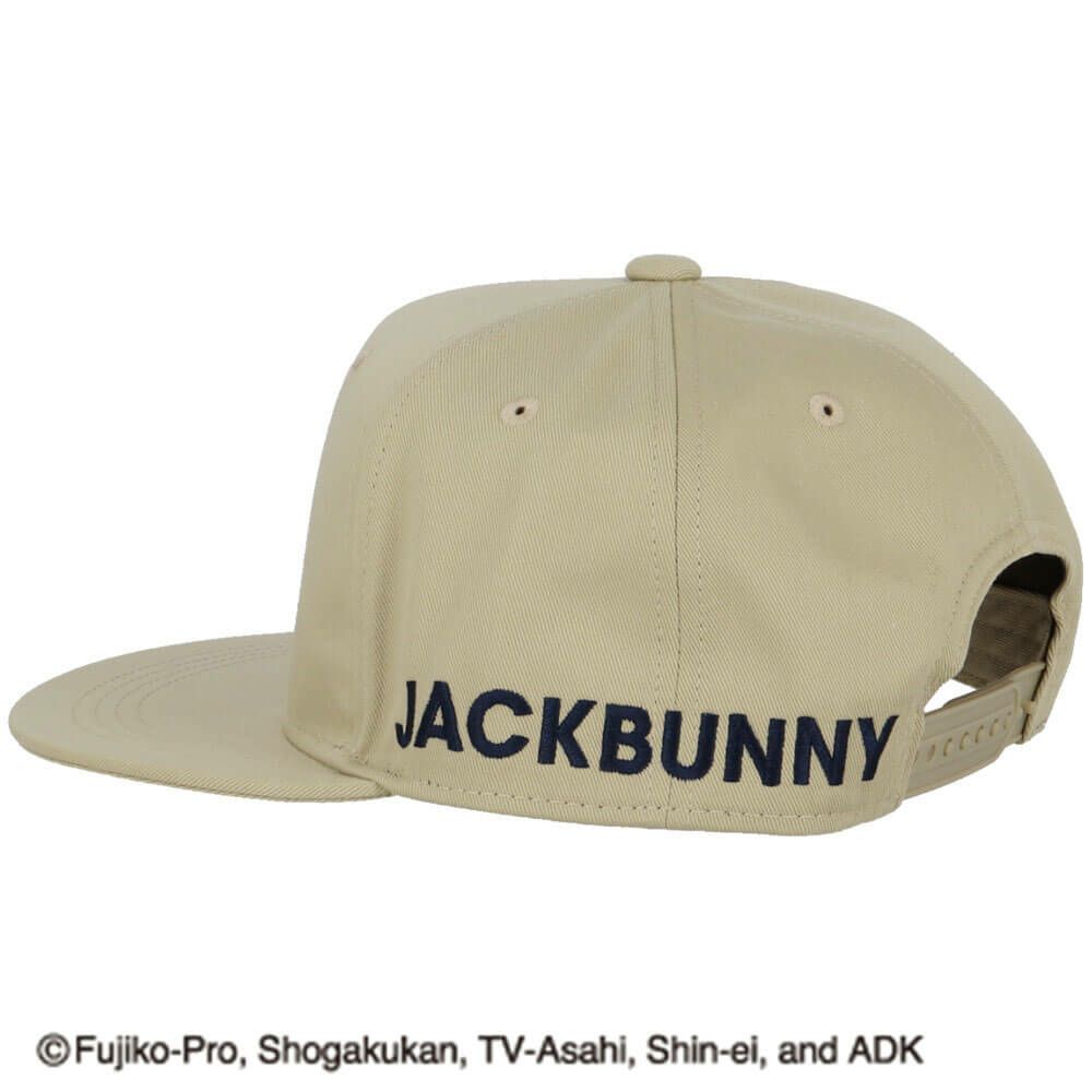 ジャックバニー Jack Bunny!!　ドラえもん MY UNIFORM 平つばキャップ 262-5287043 040 ベージュ　2025年モデル ベージュ 詳細3