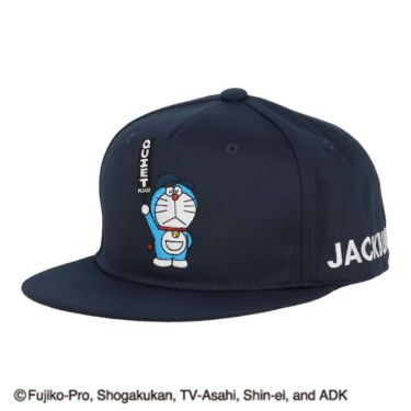 ジャックバニー Jack Bunny!!　ドラえもん MY UNIFORM 平つばキャップ 262-5287043 120 ネイビー　2025年モデル ネイビー 詳細2