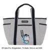 ジャックバニー Jack Bunny!!　ドラえもん MY UNIFORM トートバッグ 262-5281044 020 グレー　2025年モデル グレー