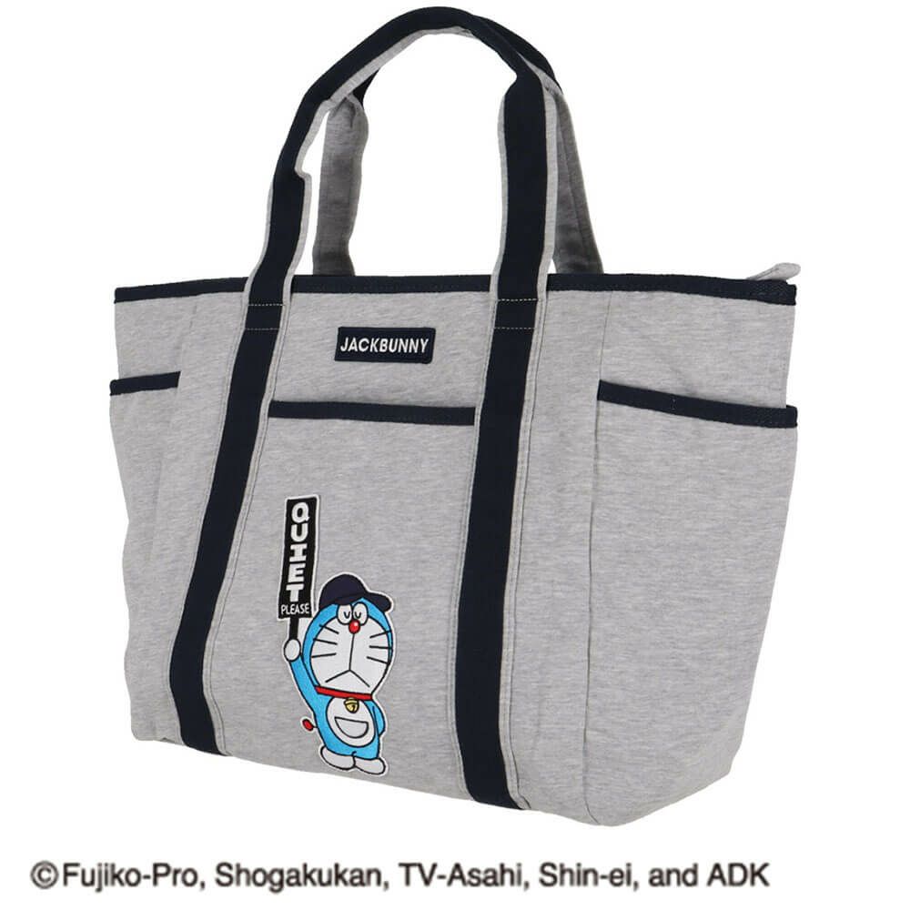 ジャックバニー Jack Bunny!!　ドラえもん MY UNIFORM トートバッグ 262-5281044 020 グレー　2025年モデル グレー 詳細2
