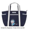 ジャックバニー Jack Bunny!!　ドラえもん MY UNIFORM トートバッグ 262-5281044 120 ネイビー　2025年モデル ネイビー