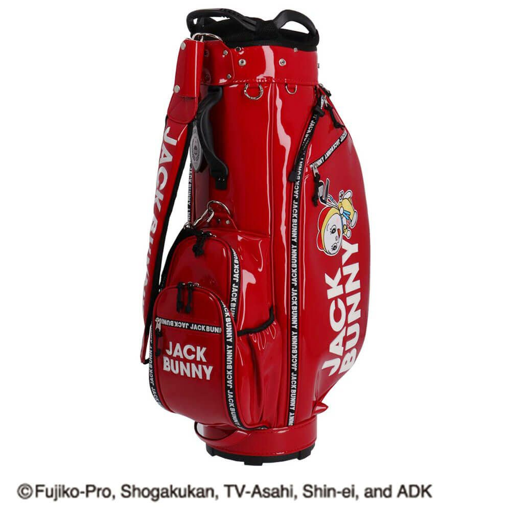 ジャックバニー Jack Bunny!!　ドラえもん MY UNIFORM キャディバッグ ドラミちゃん　自立型 262-5980040 100 レッド　2025年モデル レッド