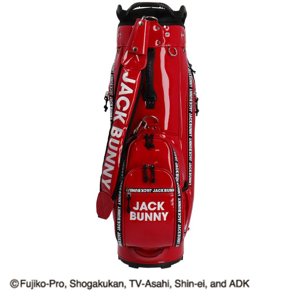 ジャックバニー Jack Bunny!!　ドラえもん MY UNIFORM キャディバッグ　自立型 262-5980040 100 レッド　2025年モデル レッド 詳細2