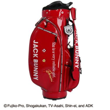 ジャックバニー Jack Bunny!!　ドラえもん MY UNIFORM キャディバッグ　自立型 262-5980040 100 レッド　2025年モデル レッド 詳細3