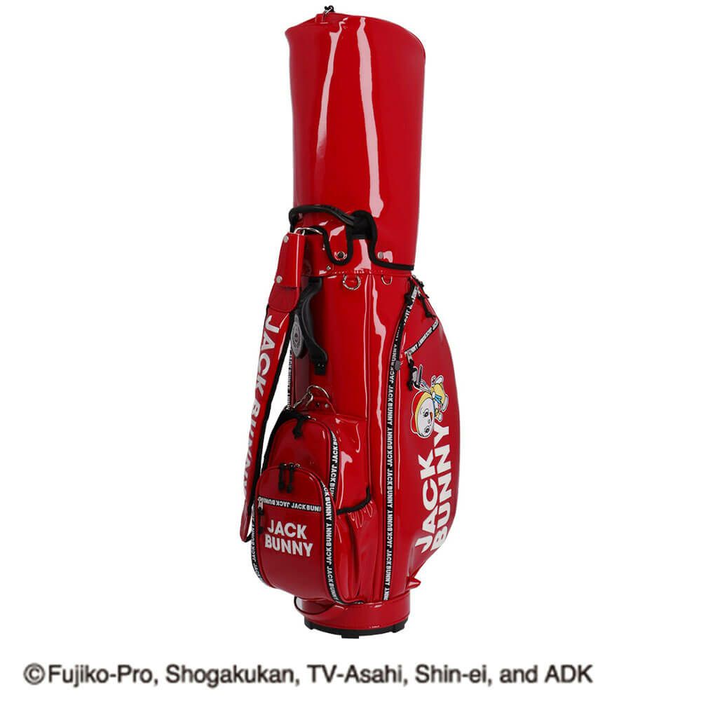 ジャックバニー Jack Bunny!!　ドラえもん MY UNIFORM キャディバッグ　自立型 262-5980040 100 レッド　2025年モデル レッド 詳細6