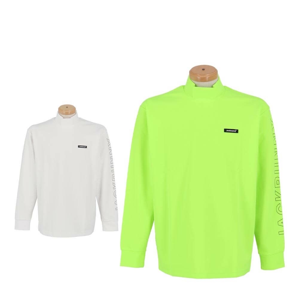 ジャックバニー Jack Bunny!!　メンズ ストレッチ 天竺 長袖 ハイネックシャツ 262-5266029　2025年モデル 詳細1