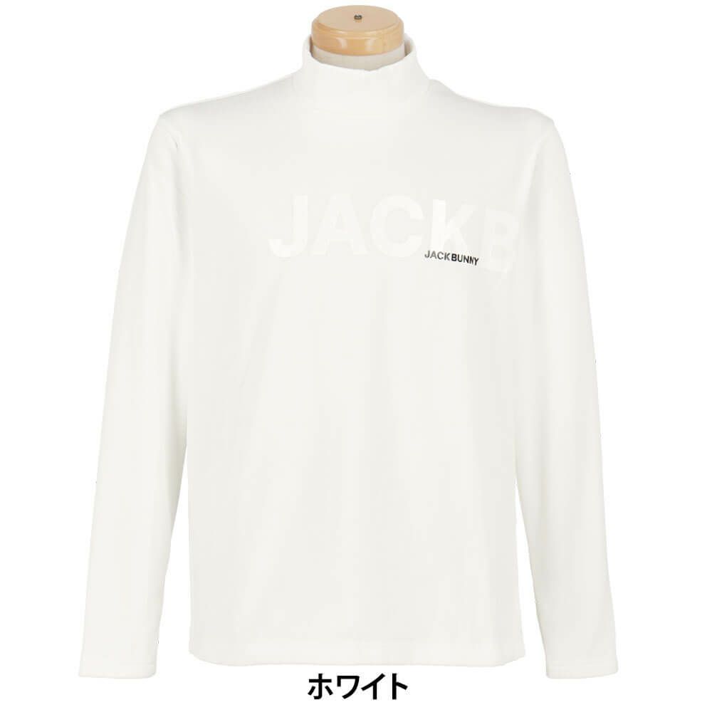 ジャックバニー Jack Bunny!!　メンズ KARUISHI 長袖 モックネックシャツ 262-5266031　2025年モデル 詳細1 詳細6