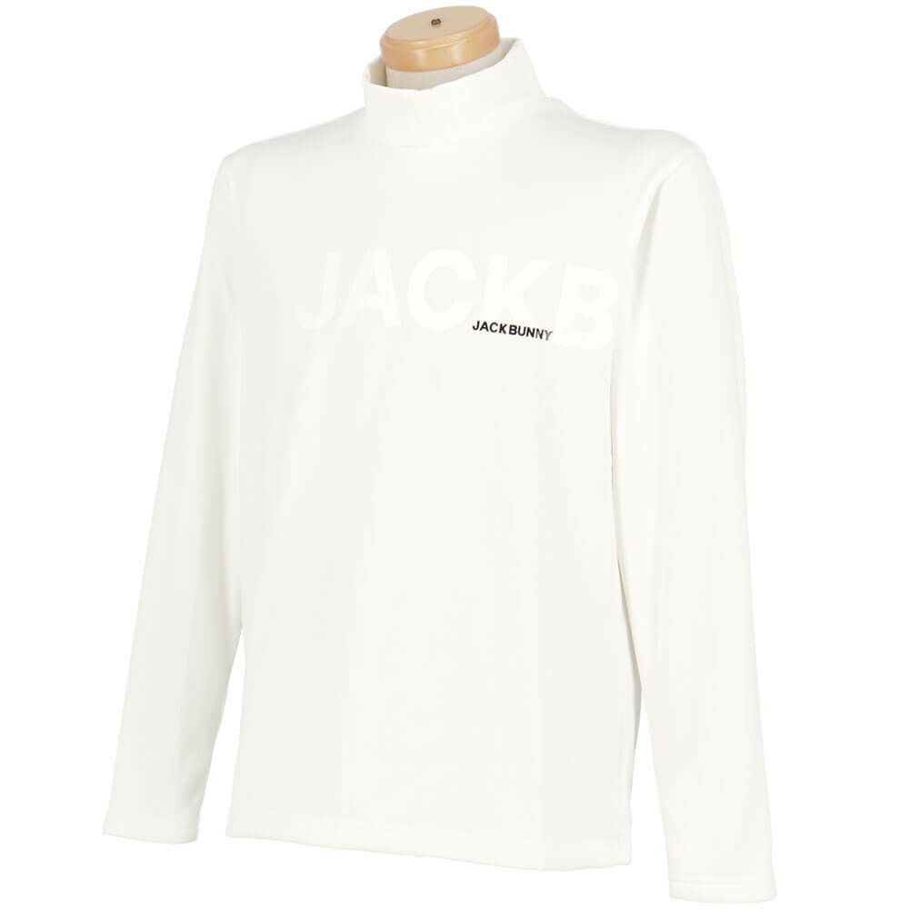 ジャックバニー Jack Bunny!!　メンズ KARUISHI 長袖 モックネックシャツ 262-5266031　2025年モデル 詳細1 詳細8