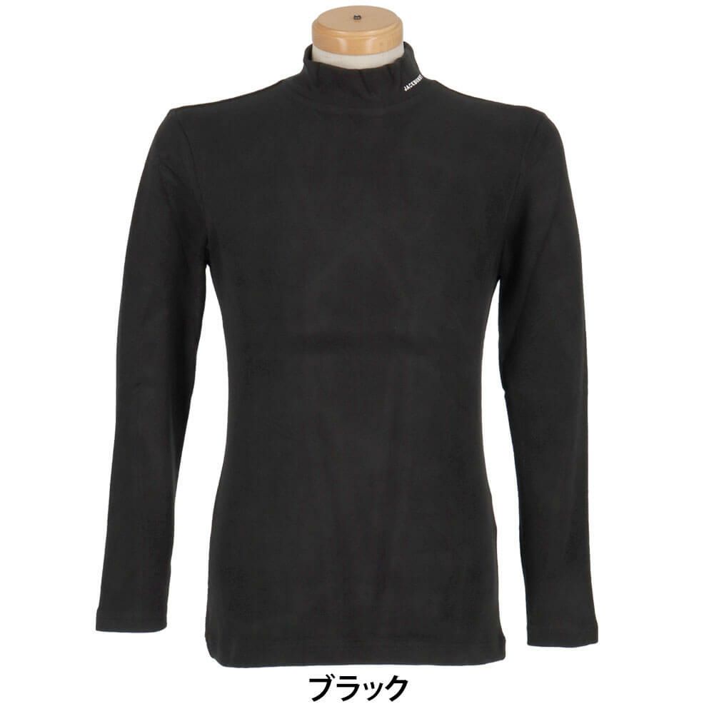 ジャックバニー Jack Bunny!!　メンズ A/R天竺 長袖 モックネックシャツ 262-5266035　2025年モデル 詳細1 詳細2
