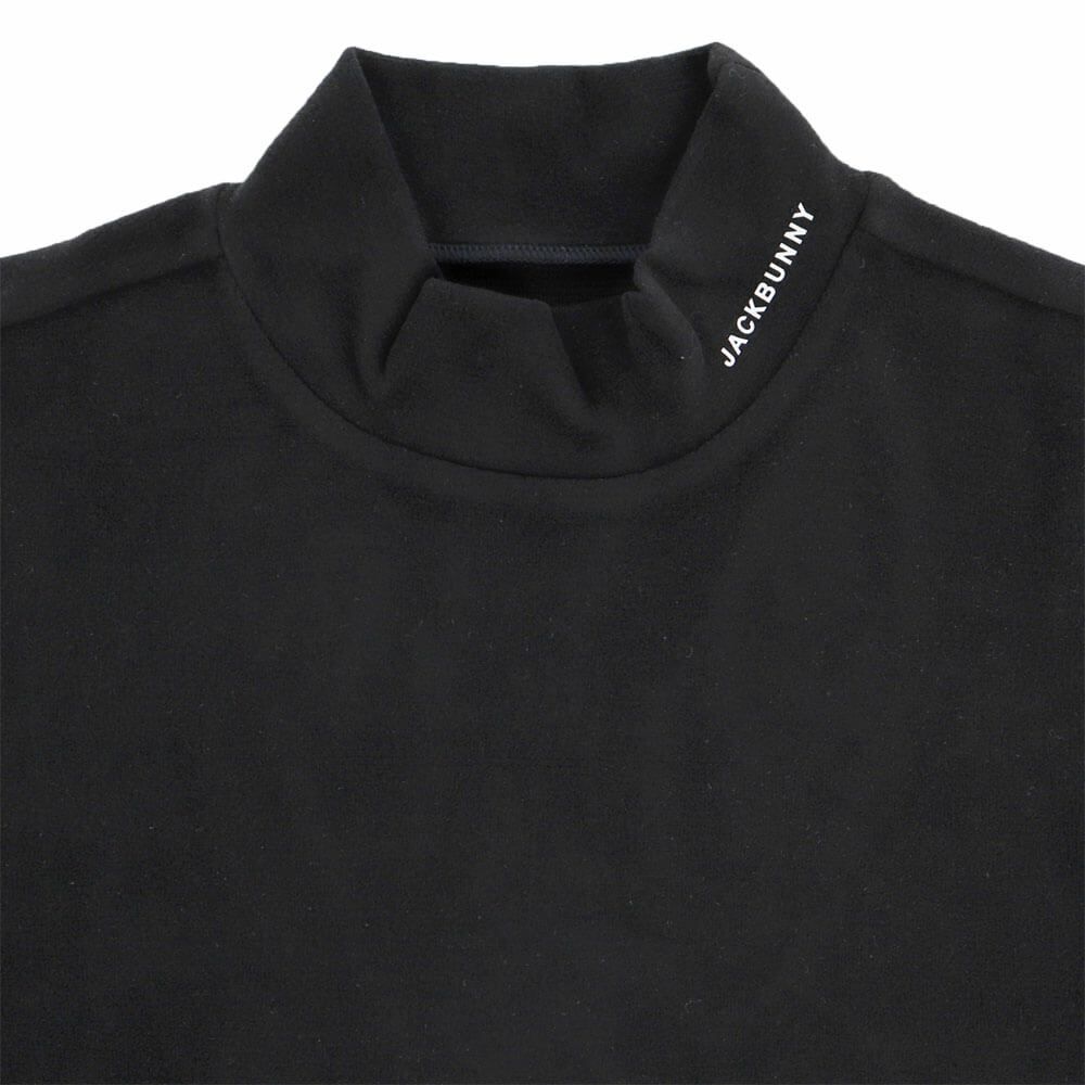 ジャックバニー Jack Bunny!!　メンズ A/R天竺 長袖 モックネックシャツ 262-5266035　2025年モデル 詳細1 詳細5