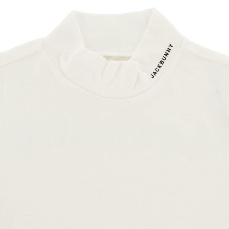 Jack Bunny!!/ジャックバニー モックネック【ホワイト/6】新品！ Jack Bunny!!/ジャックバニー モックネック【ホワイト/6】新品！ 楽天