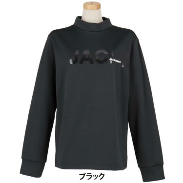 ジャックバニー Jack Bunny!!　レディース KARUISHI 長袖 モックネックシャツ 263-5266032　2025年モデル 詳細1 詳細2