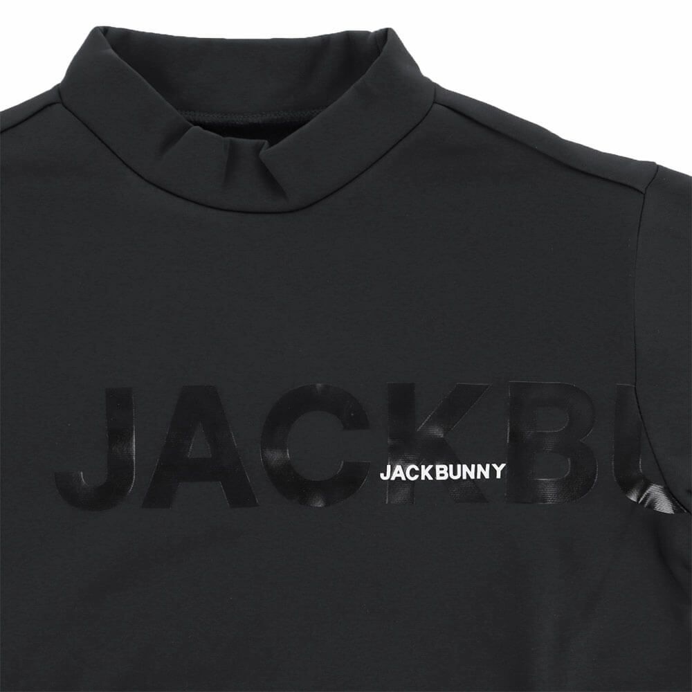 ジャックバニー Jack Bunny!!　レディース KARUISHI 長袖 モックネックシャツ 263-5266032　2025年モデル 詳細1 詳細5