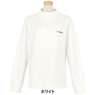 ジャックバニー Jack Bunny!!　レディース KARUISHI 長袖 モックネックシャツ 263-5266032　2025年モデル 詳細1 詳細6