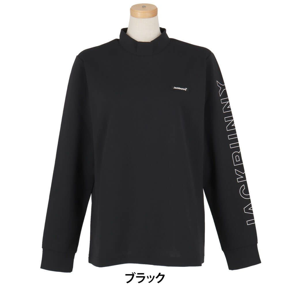 ジャックバニー Jack Bunny!!　レディース ストレッチ 天竺 長袖 ハイネックシャツ 263-5266030　2025年モデル 詳細1 詳細2