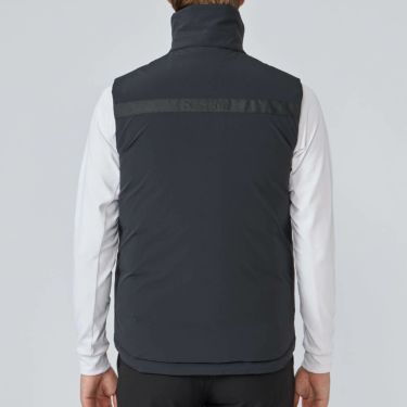 デサントゴルフ DESCENTE GOLF　メンズ ステンカラー ダウンベスト DG5FVE00M　2025年モデル 詳細1 詳細3