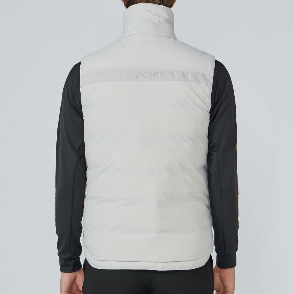 デサントゴルフ DESCENTE GOLF　メンズ ステンカラー ダウンベスト DG5FVE00M　2025年モデル 詳細1 詳細6