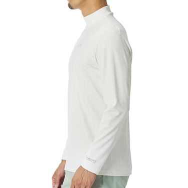 テーラーメイド TaylorMade　メンズ グリッドグラフィック 長袖 モックネック シャツ UN998　2025年モデル 詳細1 詳細4