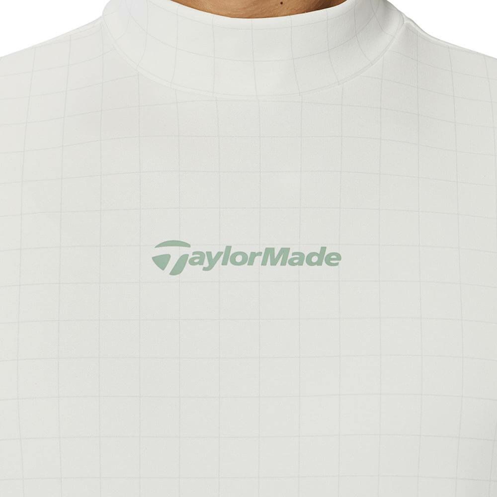 テーラーメイド TaylorMade　メンズ グリッドグラフィック 長袖 モックネック シャツ UN998　2025年モデル 詳細1 詳細5