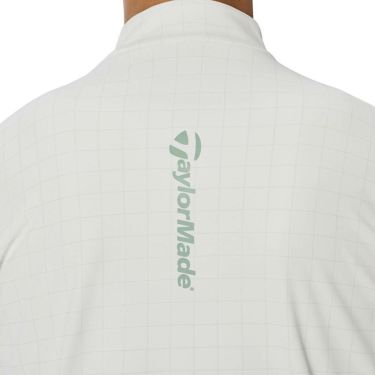 テーラーメイド TaylorMade　メンズ グリッドグラフィック 長袖 モックネック シャツ UN998　2025年モデル 詳細1 詳細7