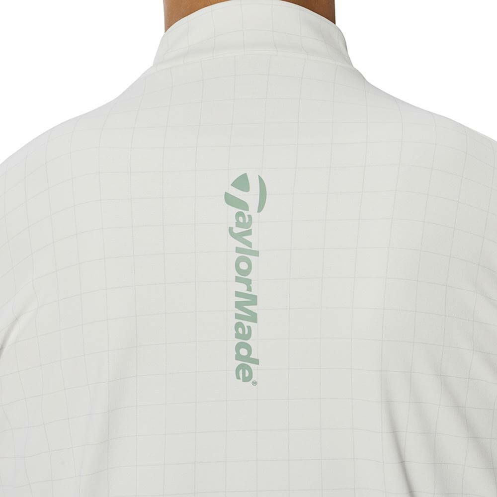 テーラーメイド TaylorMade　メンズ グリッドグラフィック 長袖 モックネック シャツ UN998　2025年モデル 詳細1 詳細7