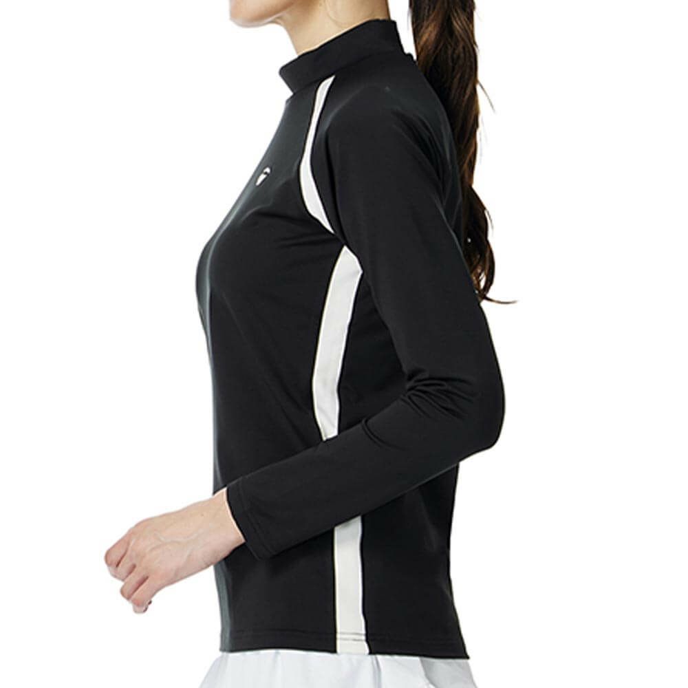 テーラーメイド TaylorMade　レディース ウィンドブロック 長袖 モックネック シャツ TL553　2025年モデル 詳細1 詳細12