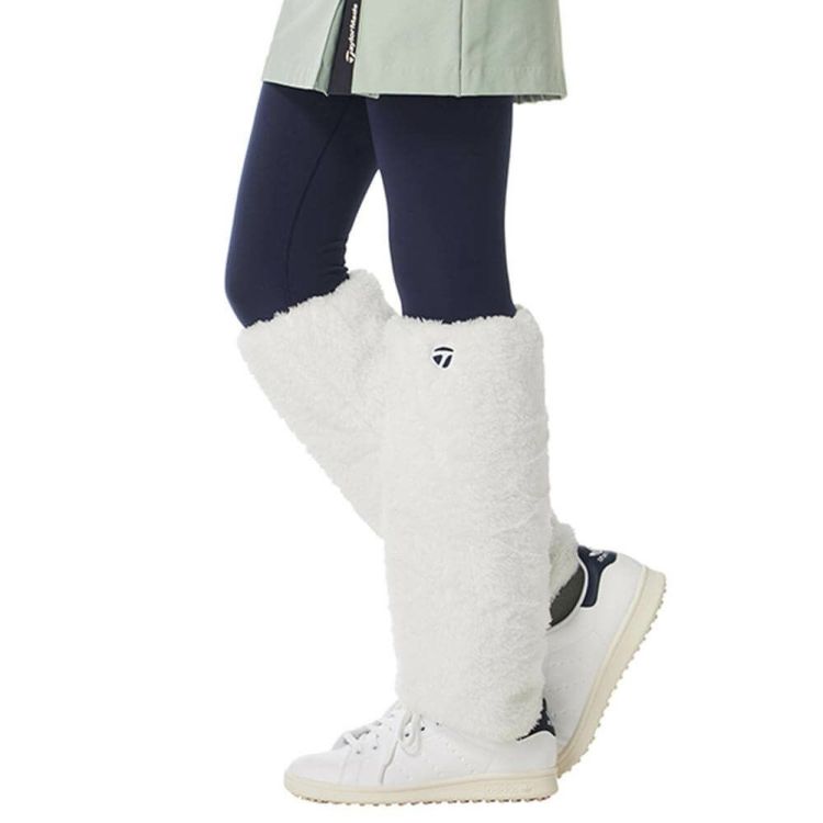 【新品】人気♡テーラーメイド レッグウォーマー レギンス S ゴルフ 冬 防寒 テーラーメイド TaylorMade レディース ボア レッグウォーマー