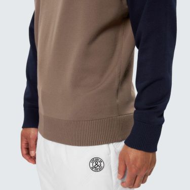 アンパスィ and per se　メンズ ウインドシャッター袖 長袖 ハイネック セーター AMF2315A3　2025年モデル 詳細1 詳細8