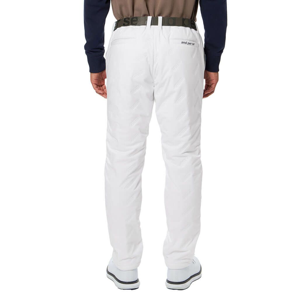 アンパスィ and per se　メンズ エアジャスター 中綿 ロングパンツ AMF5065G3　2025年モデル 詳細1 詳細4