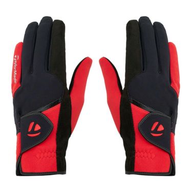 テーラーメイド　T-HEAT Tヒート 両手用 メンズ ゴルフグローブ TL608 M20633 ブラック　2025年モデル ブラック