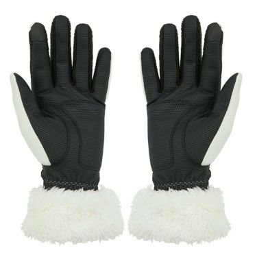 テーラーメイド　BOA FLEECE 2.0 ボア フリース 両手用 レディース ゴルフグローブ TL609 M20635 ホワイト　2025年モデル ホワイト 詳細2