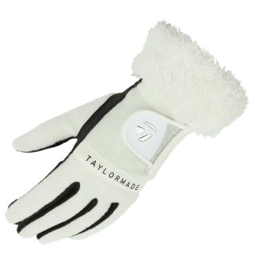 テーラーメイド　BOA FLEECE 2.0 ボア フリース 両手用 レディース ゴルフグローブ TL609 M20635 ホワイト　2025年モデル ホワイト 詳細3