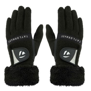 テーラーメイド　BOA FLEECE 2.0 ボア フリース 両手用 レディース ゴルフグローブ TL609 M20636 ブラック　2025年モデル ブラック