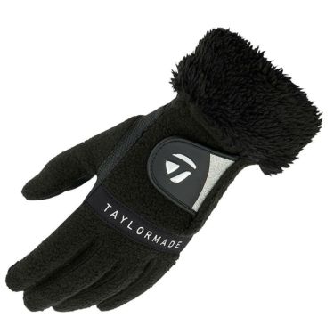 テーラーメイド　BOA FLEECE 2.0 ボア フリース 両手用 レディース ゴルフグローブ TL609 M20636 ブラック　2025年モデル ブラック 詳細3