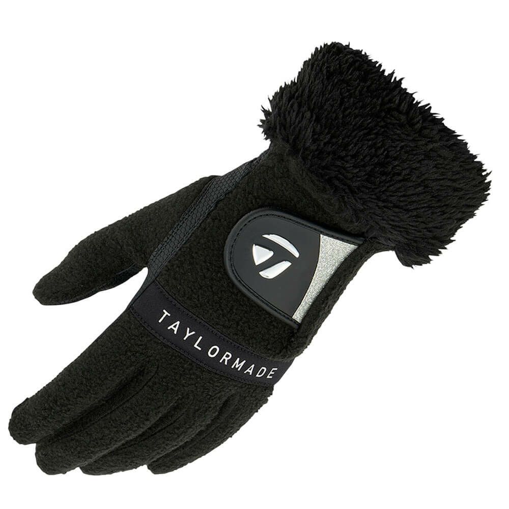 テーラーメイド　BOA FLEECE 2.0 ボア フリース 両手用 レディース ゴルフグローブ TL609 M20636 ブラック　2025年モデル ブラック 詳細3