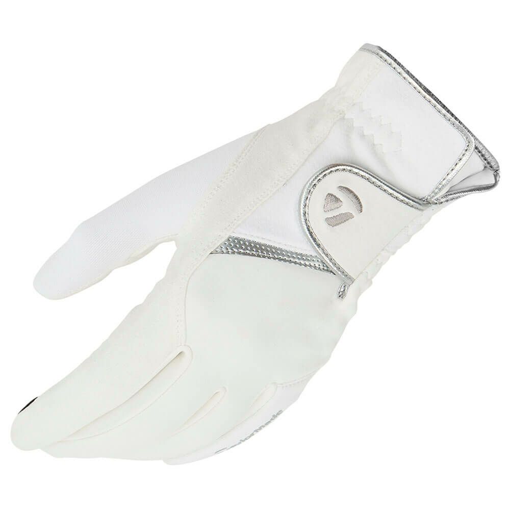 テーラーメイド　T-HEAT LADY Tヒート 両手用 レディース ゴルフグローブ TL610 M20637 ホワイト　2025年モデル ホワイト 詳細3