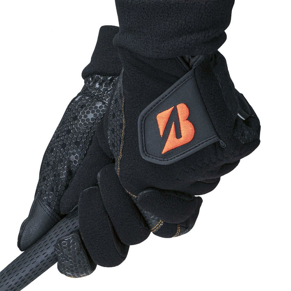 ブリヂストン　ULTRA GRIP WARM ウルトラグリップ ウォーム 両手用 メンズ ゴルフグローブ GL25W1 BK ブラック　2025年モデル 詳細1 詳細5