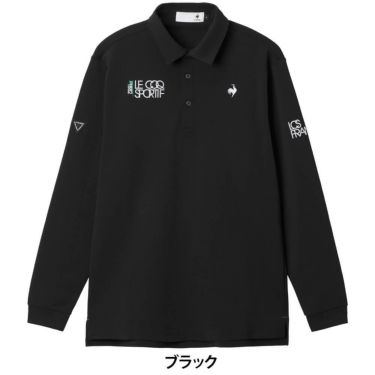 ルコック Le coq sportif　メンズ ベーシックデザイン 長袖 ポロシャツ LG5FLS00M　2025年モデル 詳細1 詳細2
