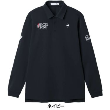 ルコック Le coq sportif　メンズ ベーシックデザイン 長袖 ポロシャツ LG5FLS00M　2025年モデル 詳細1 詳細6