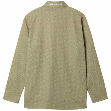 ルコック Le coq sportif　メンズ トライアングルプリント 長袖 ポロシャツ LG5FLS01M　2025年モデル 詳細1 詳細3