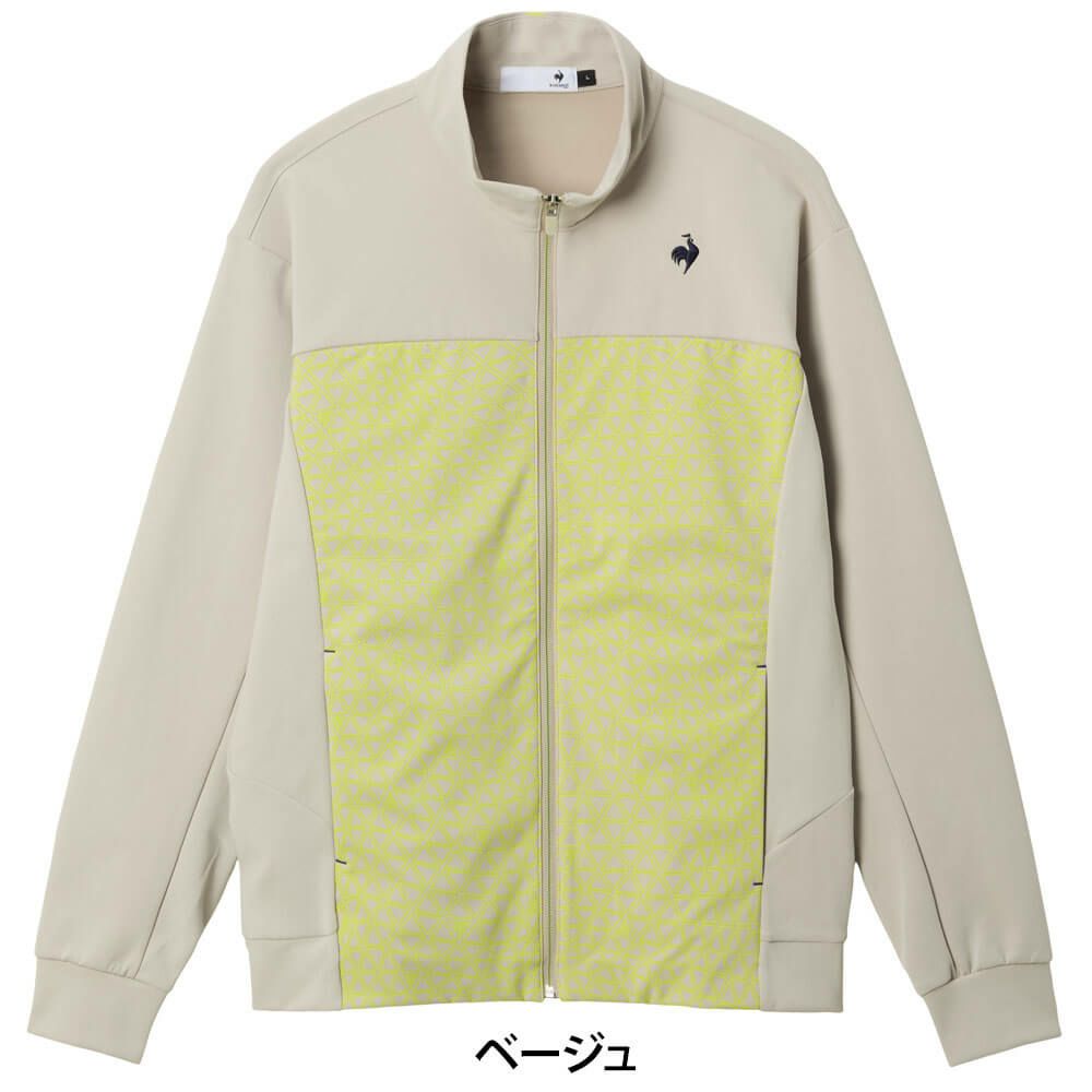 ルコック Le coq sportif　メンズ ハイブリッド 長袖 ブルゾン LG5FSW00M　2025年モデル 詳細1 詳細2