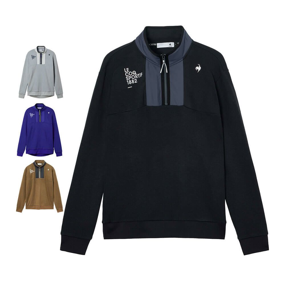ルコック Le coq sportif　メンズ セーターライク 長袖 スウェット LG5FSW01M　2025年モデル 詳細1