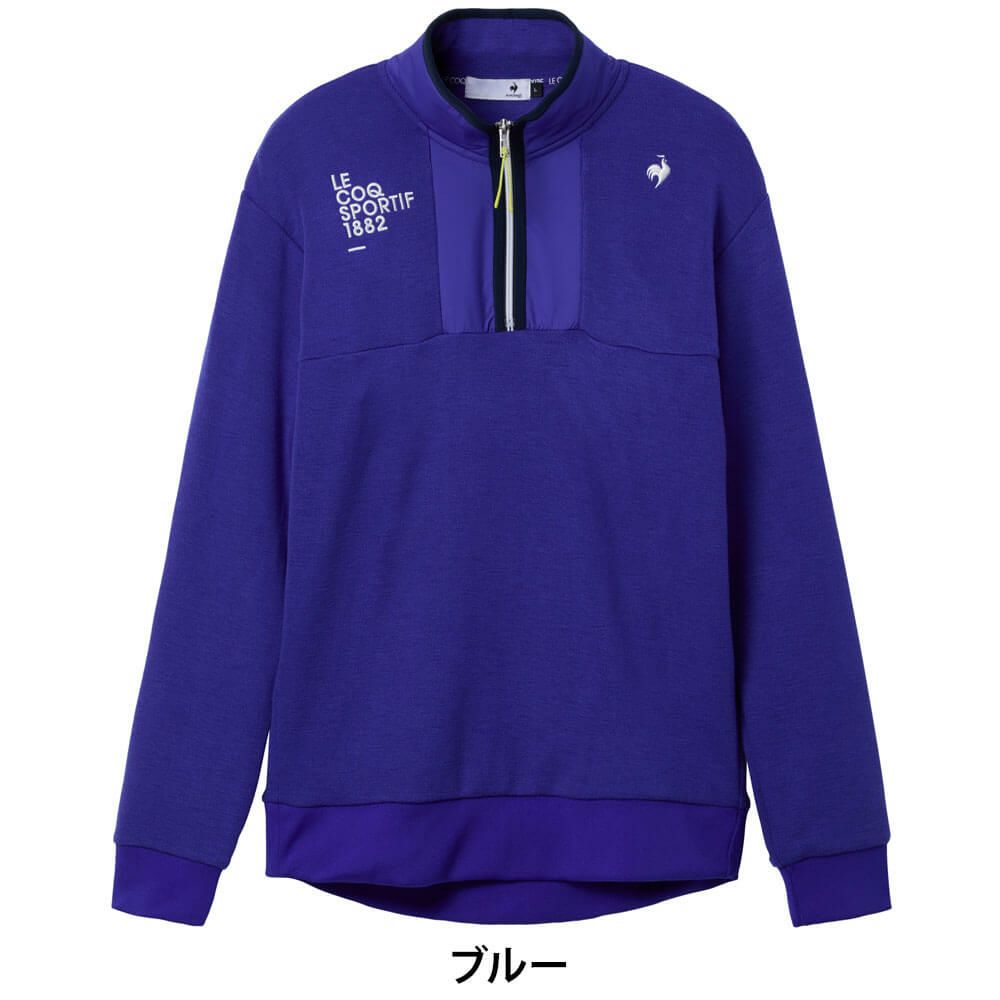 ルコック Le coq sportif　メンズ セーターライク 長袖 スウェット LG5FSW01M　2025年モデル 詳細1 詳細2