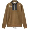 ルコック Le coq sportif　メンズ セーターライク 長袖 スウェット LG5FSW01M　2025年モデル 詳細1 詳細5