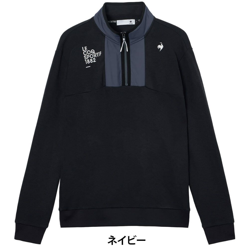 ルコック Le coq sportif　メンズ セーターライク 長袖 スウェット LG5FSW01M　2025年モデル 詳細1 詳細9