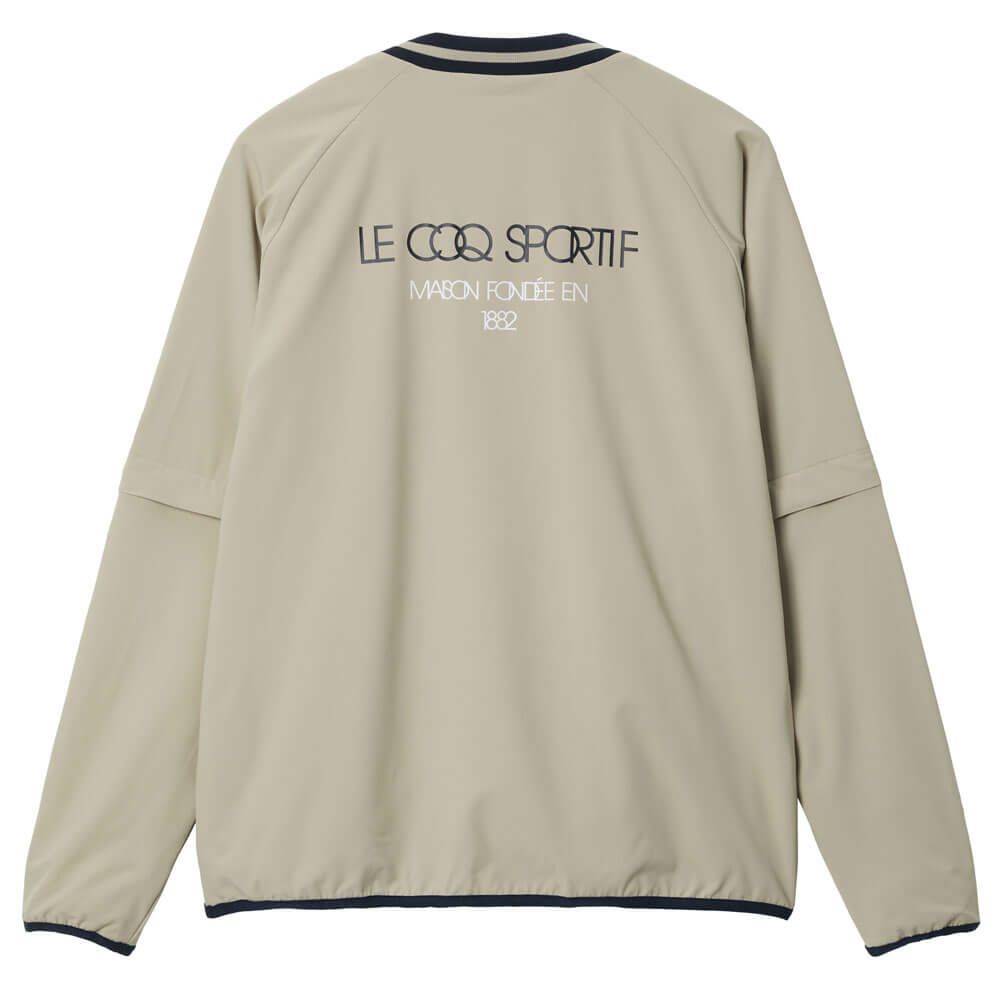 ルコック Le coq sportif　メンズ 2WAY プルオーバー LG5FWB03M　2025年モデル 詳細1 詳細3