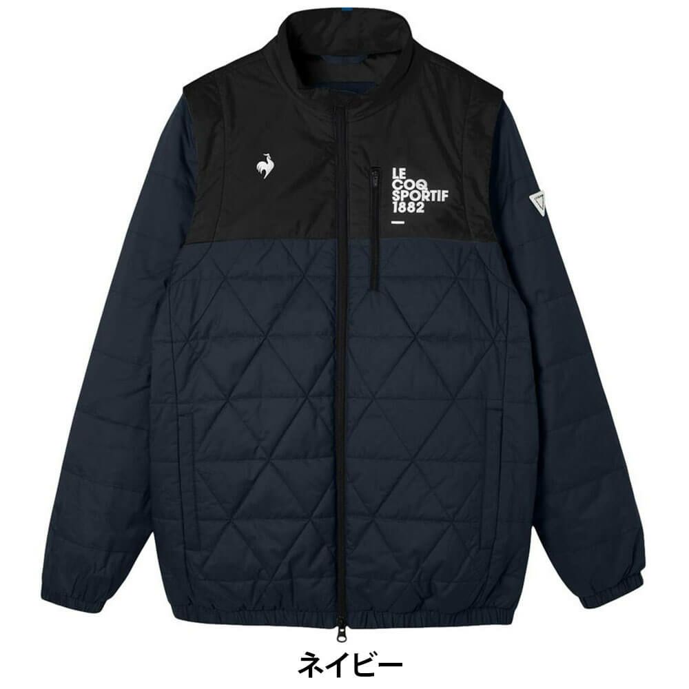 ルコック Le coq sportif　メンズ ヒートナビ 中綿 2WAY ブルゾン LG5FWB50M　2025年モデル 詳細1 詳細8